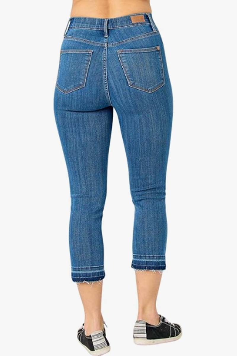 HIGH WAIST PULL ON CAPRI