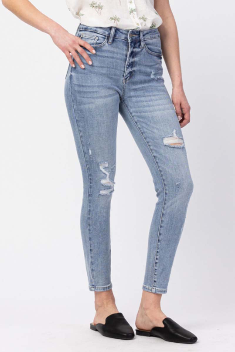 High Rise Minimal Destroy Skinny