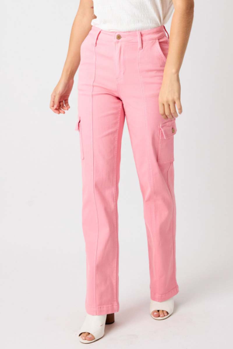 Cargo Pants Garment Dyed Straight Fit
