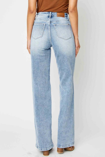 Retro Front Yoke Wide Leg